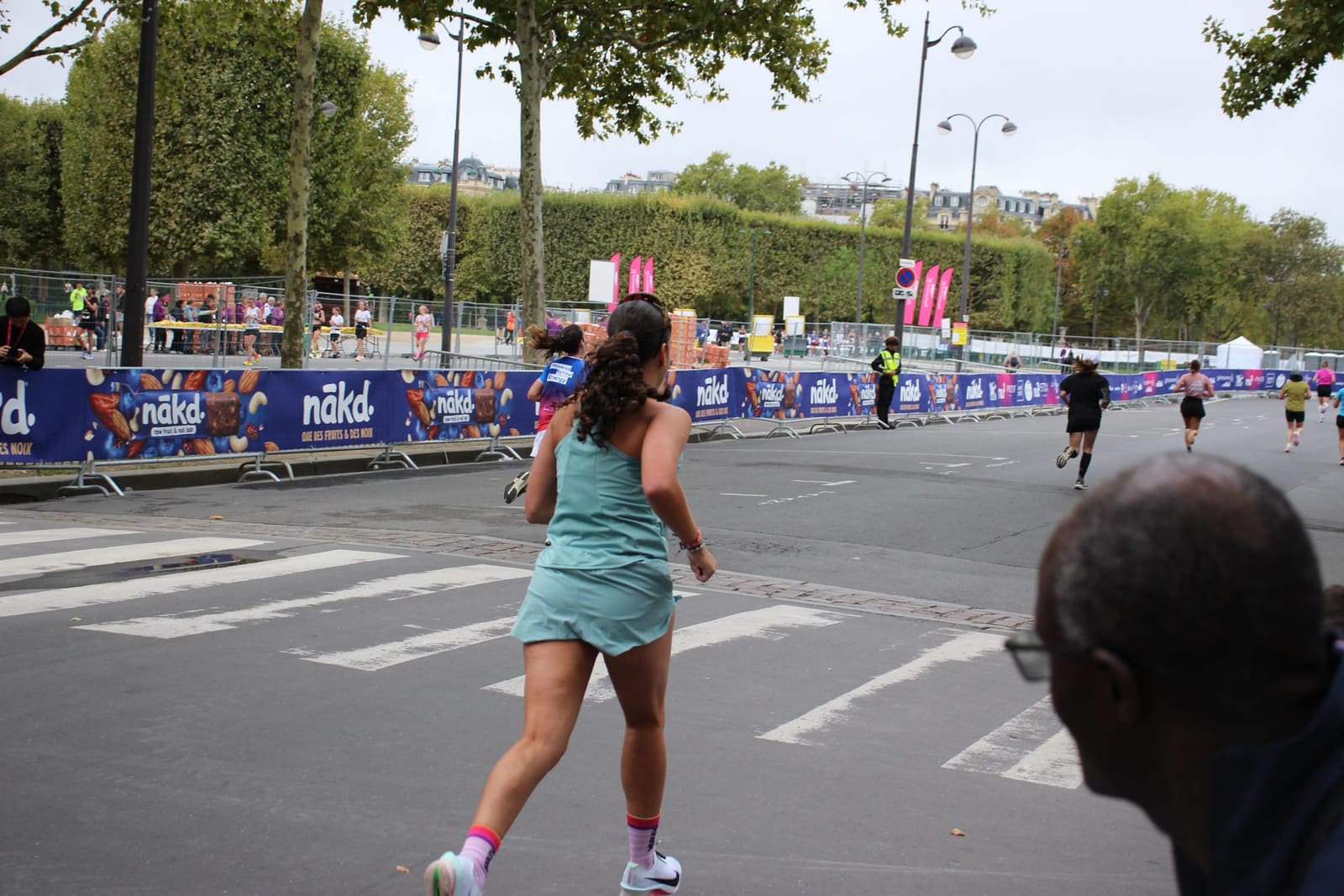 Course à pied dans Paris