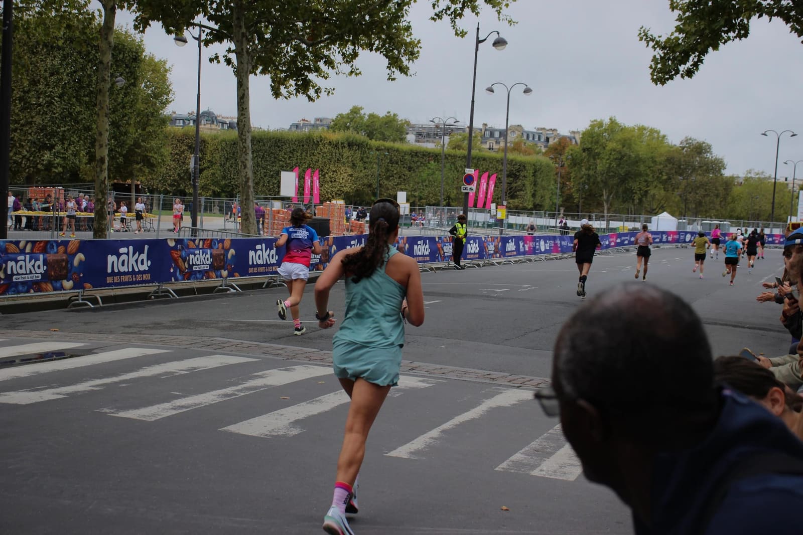 Sur le parcours parisien