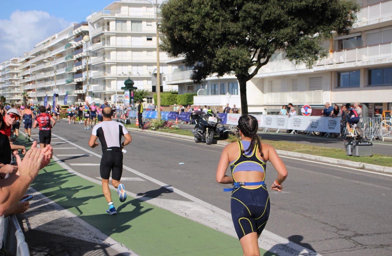 Course à pied sur la promenade