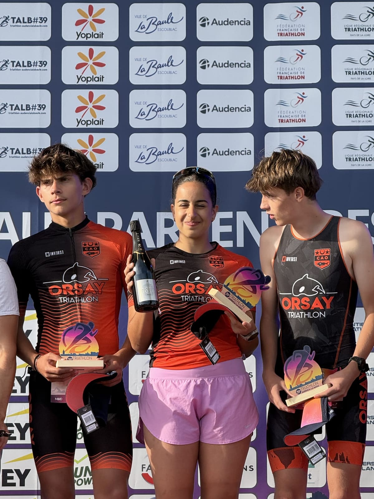 Trophées en main à La Baule