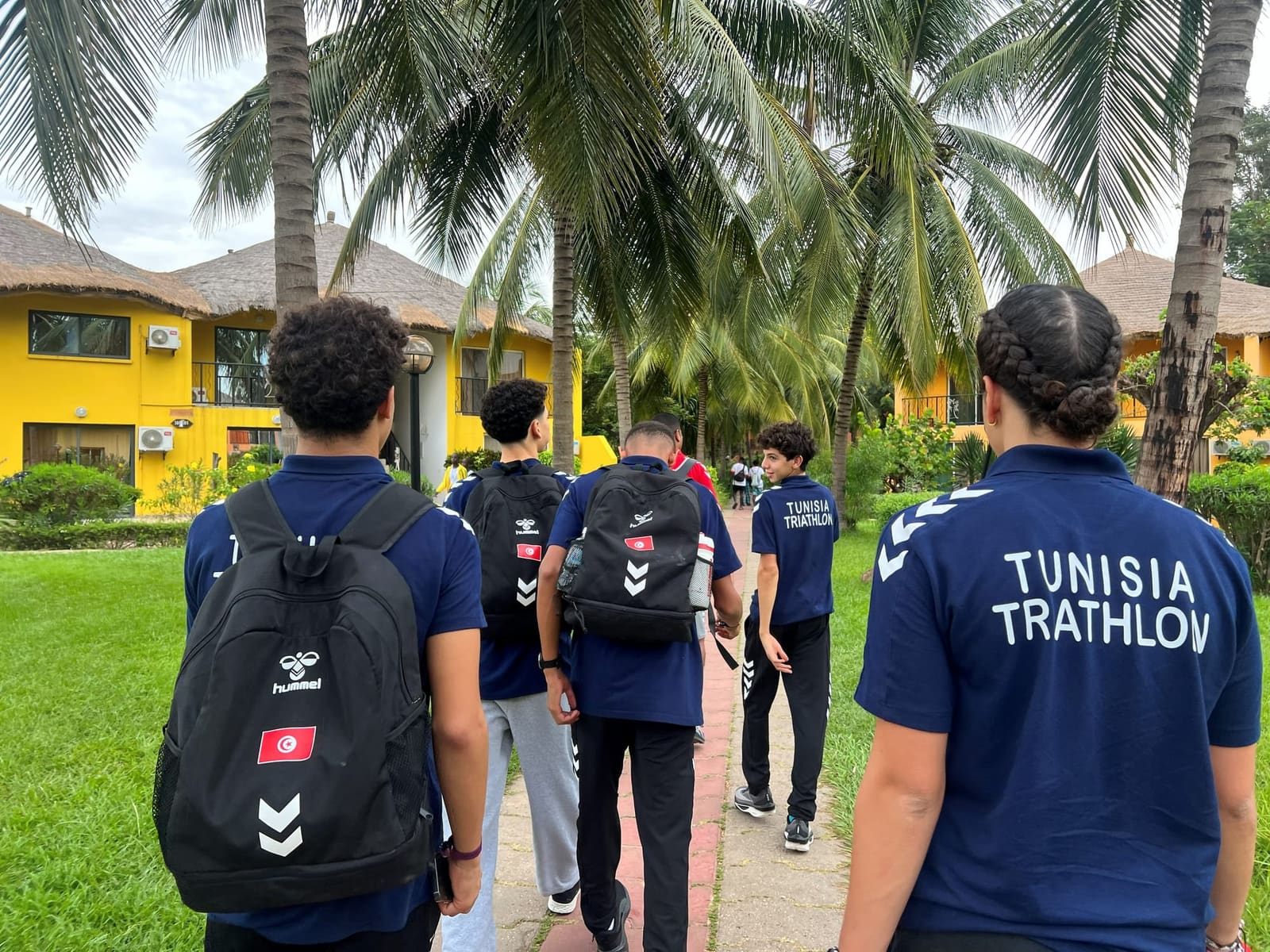 L'équipe de Tunisie de triathlon