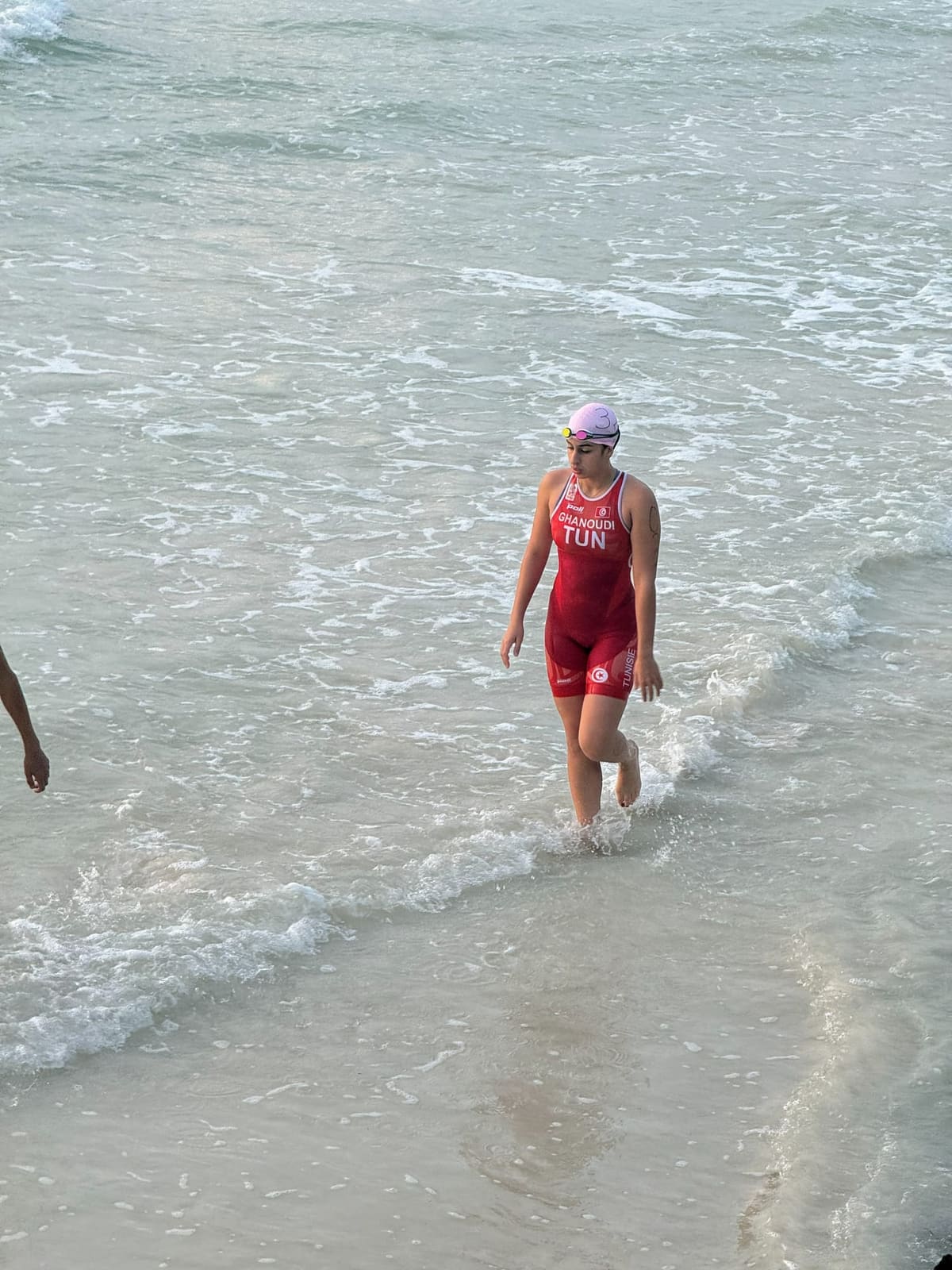 Reconnaissance du parcours natation